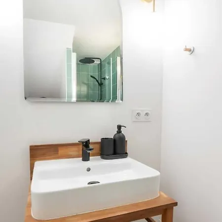 公寓 Elegant Triplex With Private Parking-2br-4p-honfleur *